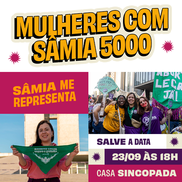 Mulheres com Sâmia 5000