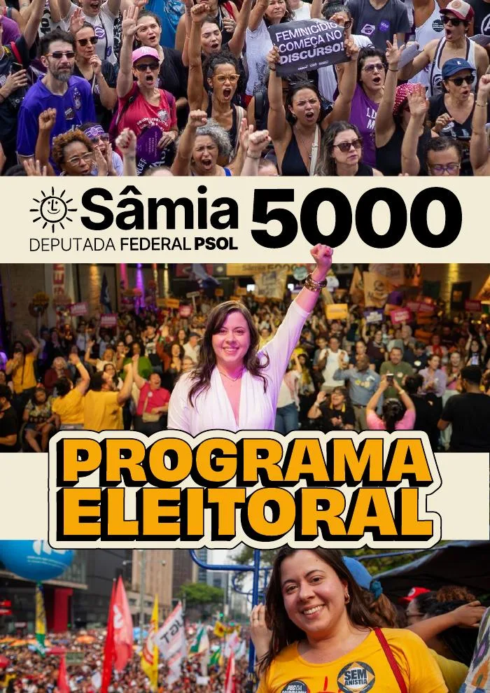 Capa do Programa Eleitoral Sâmia 5000